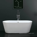 European Bathroom Sanitary Ware Oval Acrylic Freestanding Simple Bathtub (BNG4004)
